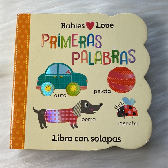 Lift the Flaps Baby Board Books in Spanish Primeras Palabras & Vehiculos - Picture 4 of 15